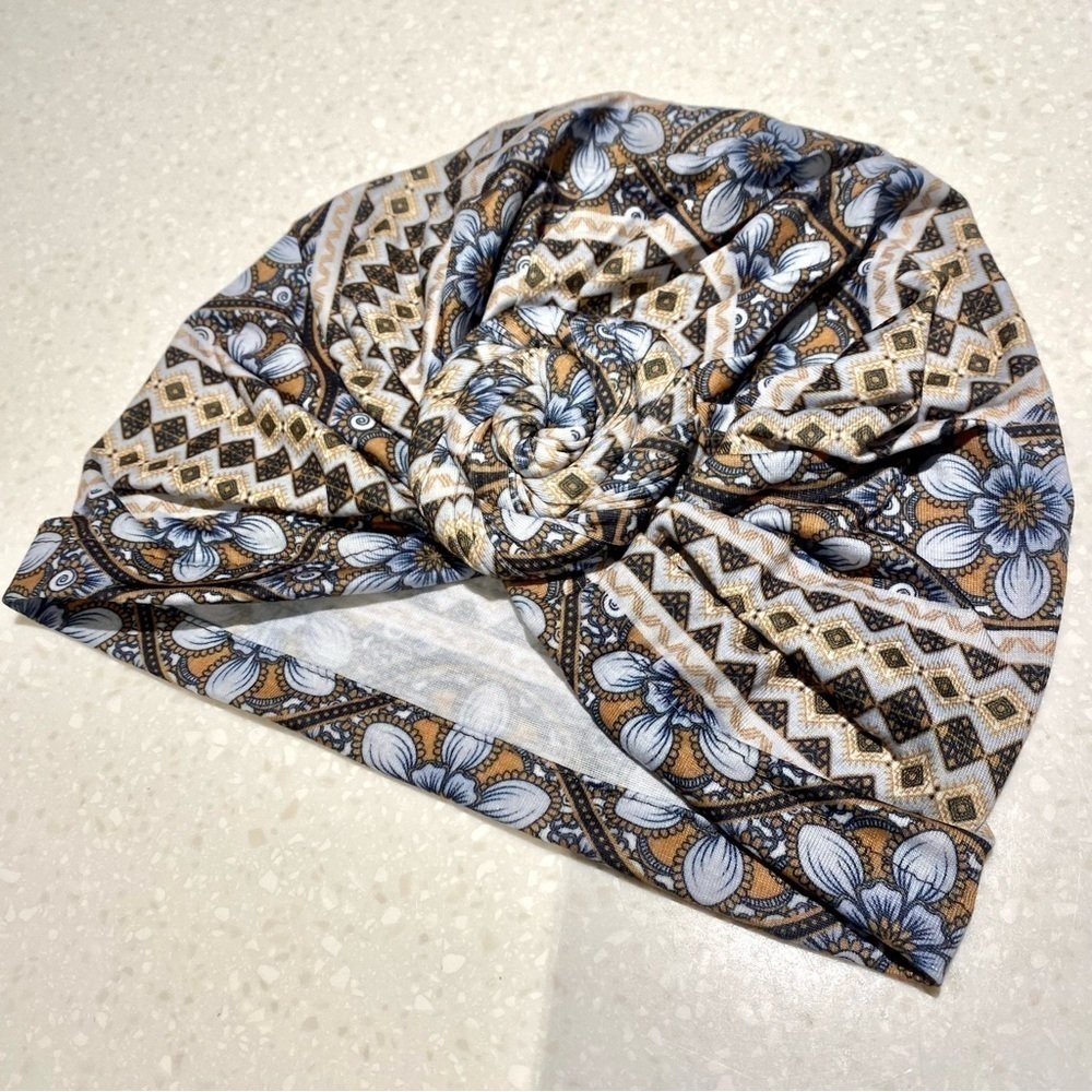 Beautiful trendy turbans/head Boho wraps w Gypsy spell/hippy/retro vibe - Picture 1 of 14